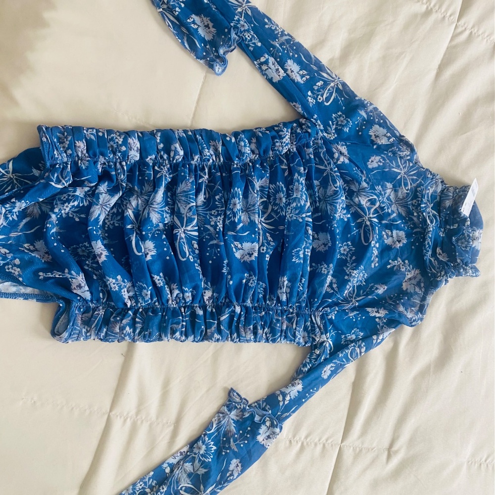 Free people Ruched mesh bodysuit - Picture 6 of 6